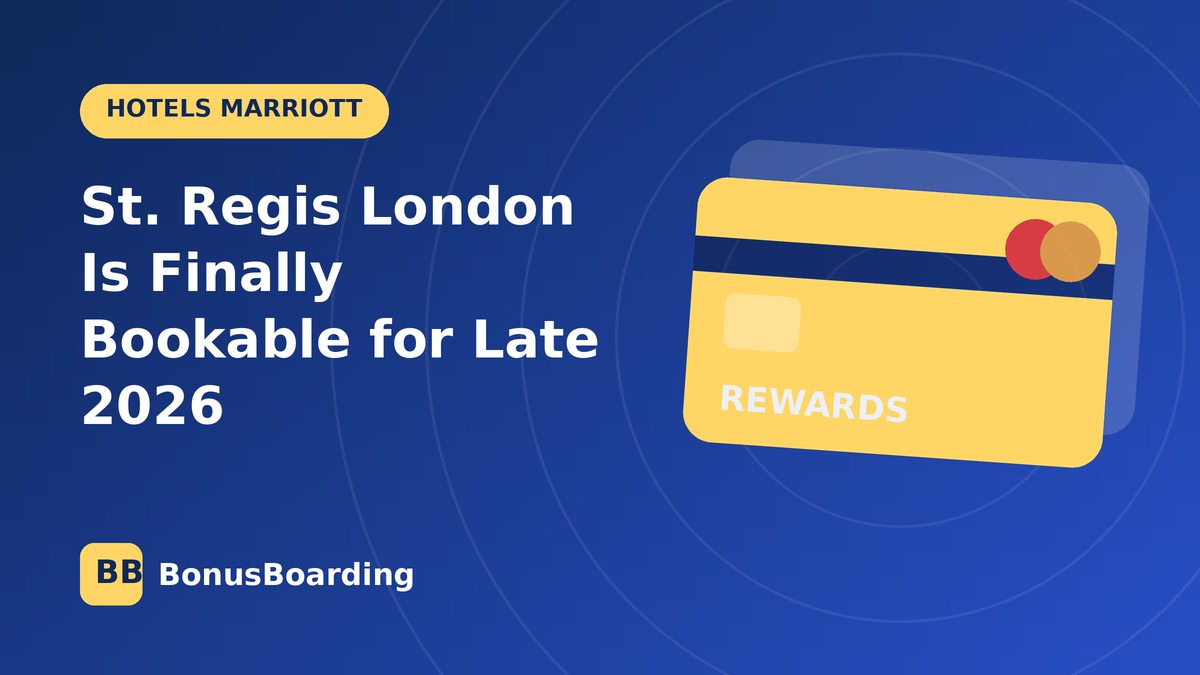 St. Regis London Is Finally Bookable for Late 2026